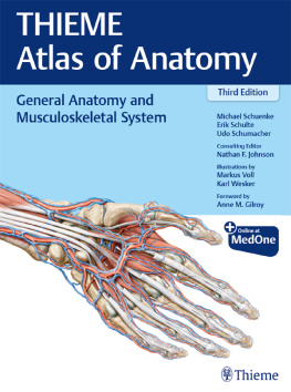 Schuenke Michael Thieme Atlas of Anatomy : General Anatomy and Musculoskeletal System