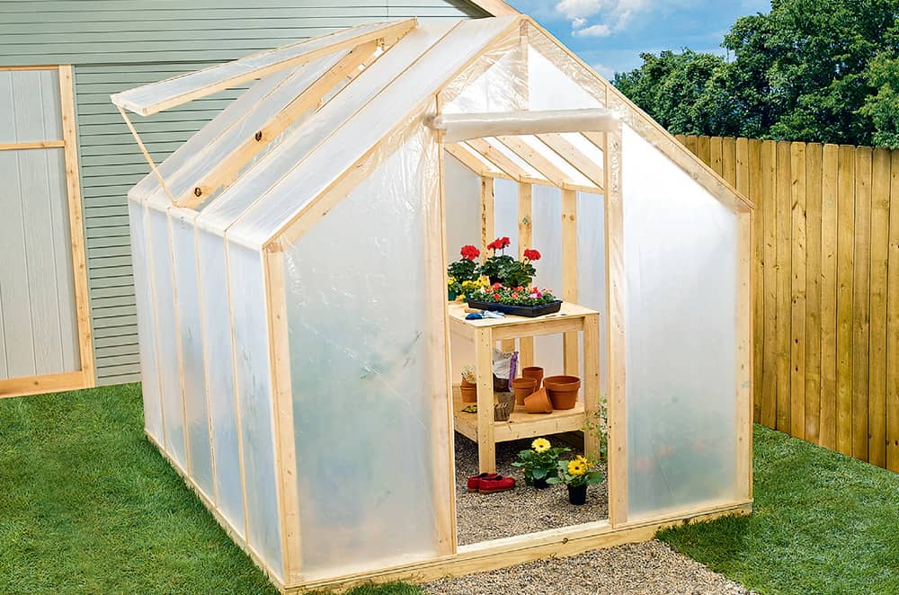 Building a greenhouse is a great way for gardeners to jumpstart the growing - photo 5