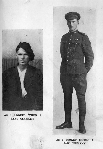 Private Jack Evans who was captured at Mount Sorrel 3 June 1916 A - photo 17