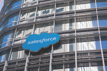 Bjorn BakstadShutterstockcom Salesforce was selected number 1 in Fortunes 100 - photo 2