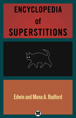 Radford Edwin - Encyclopedia of superstitions