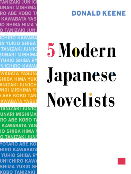 Keene - Five Modern Japanese Novelists