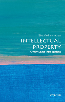 Oxford University Press. - Intellectual property: a very short introduction