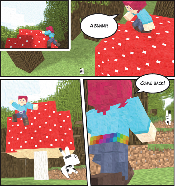 Minecraft Quest for the golden apple an unofficial graphic novel for Minecrafters - photo 14