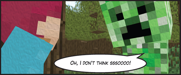 Minecraft Quest for the golden apple an unofficial graphic novel for Minecrafters - photo 19