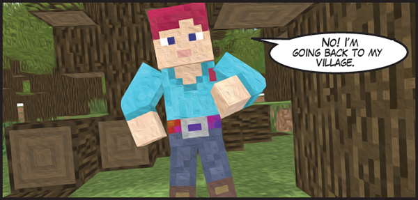 Minecraft Quest for the golden apple an unofficial graphic novel for Minecrafters - photo 21