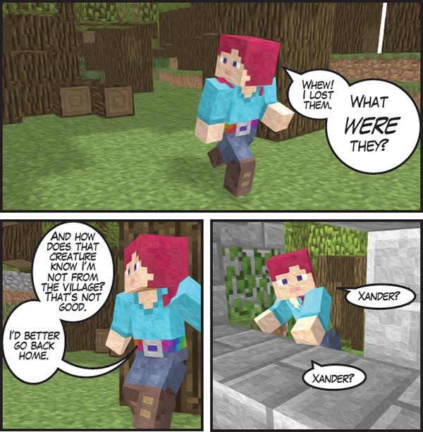 Minecraft Quest for the golden apple an unofficial graphic novel for Minecrafters - photo 23