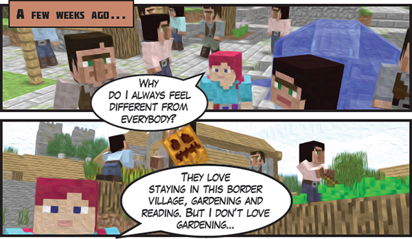 Minecraft Quest for the golden apple an unofficial graphic novel for Minecrafters - photo 30