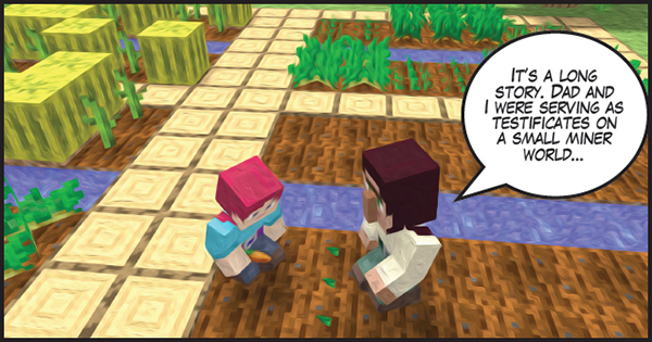 Minecraft Quest for the golden apple an unofficial graphic novel for Minecrafters - photo 33