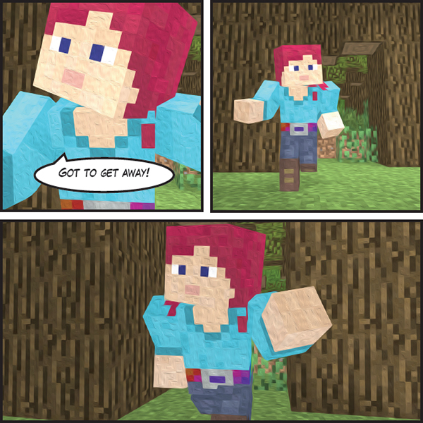 Minecraft Quest for the golden apple an unofficial graphic novel for Minecrafters - photo 4