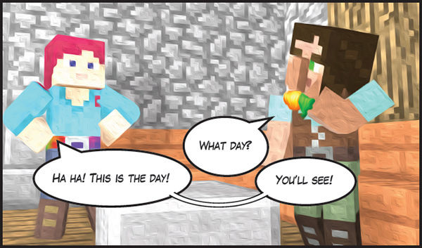 Minecraft Quest for the golden apple an unofficial graphic novel for Minecrafters - photo 8