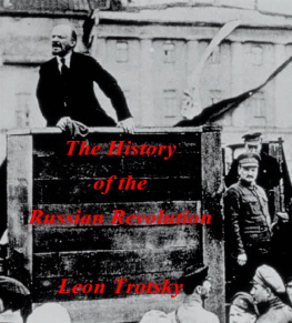 Trotsky The history of the Russian revolution