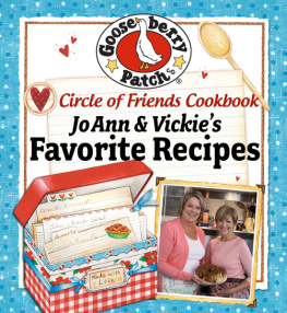 Patch - Circle of Friends Cookbook 25 of JoAnn & Vickies Favorite Recipes