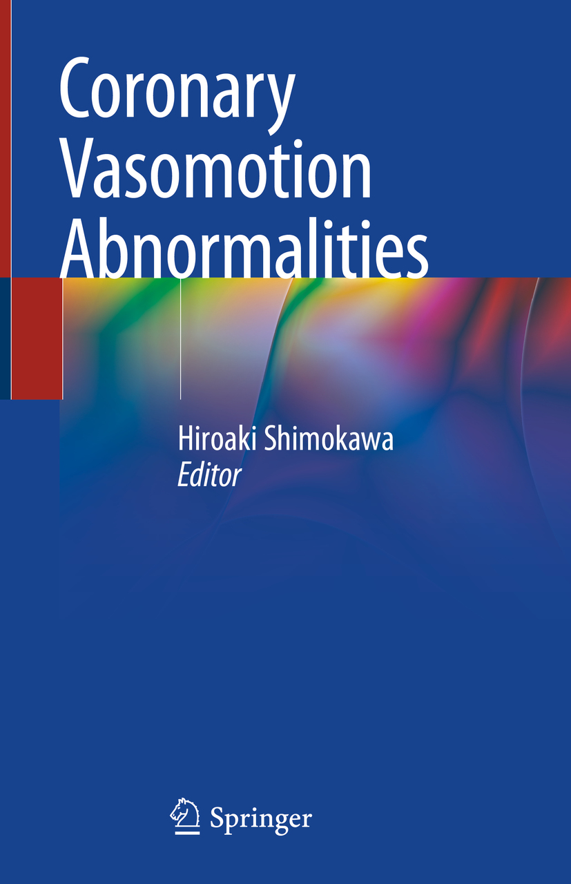 Book cover of Coronary Vasomotion Abnormalities Editor Hiroaki Shimokawa - photo 1