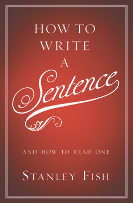 Fish - How to write a sentence and how to read one