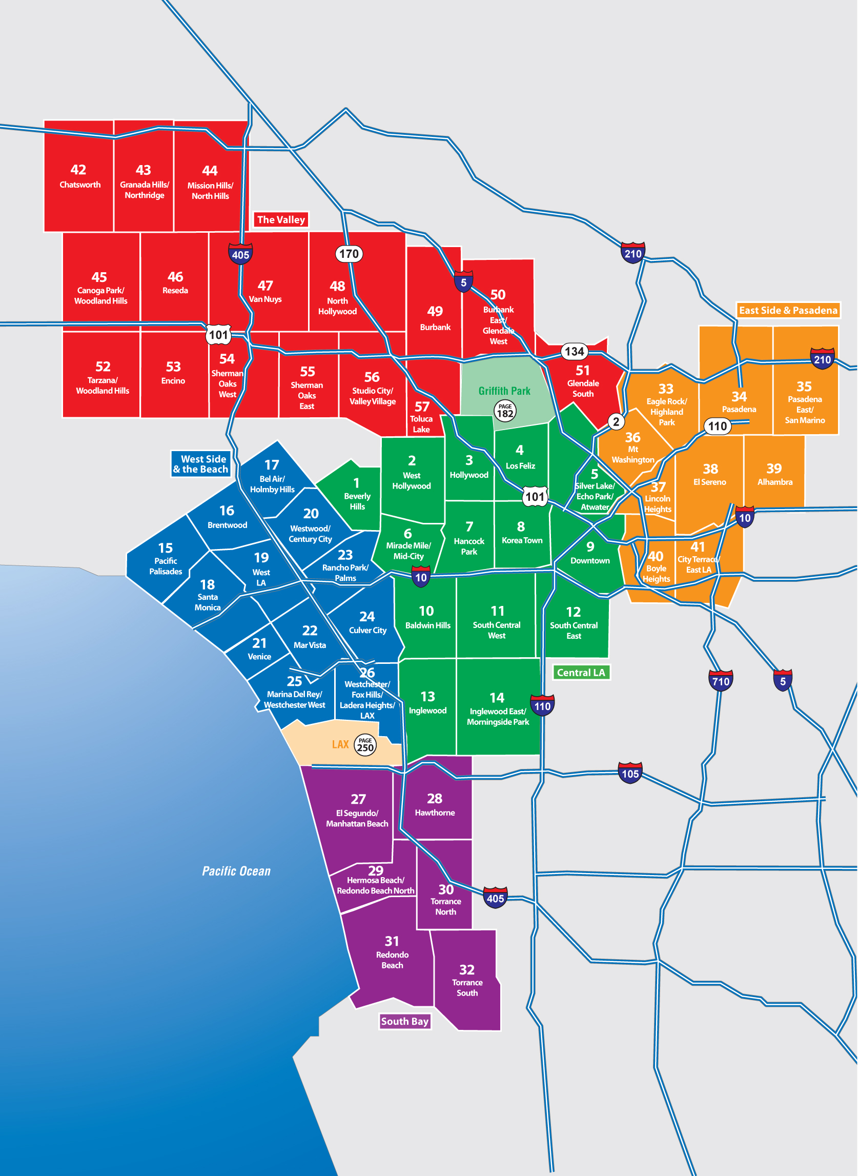 Table of Contents Downtown LA Map Map 1 Beverly Hills Beverly - photo 2