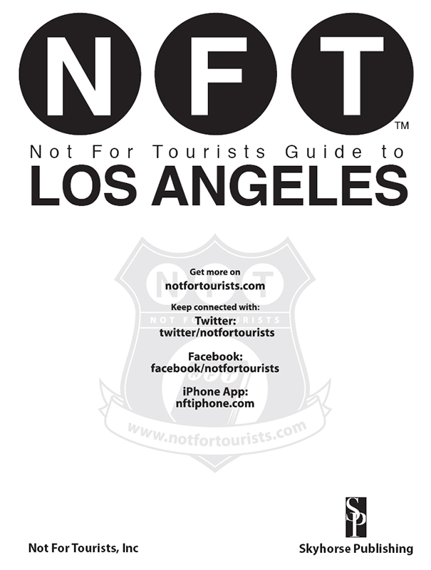 Designed by Not For Tourists Inc NFT TM NOT FOR TOURISTS TM Guide to LOS - photo 1