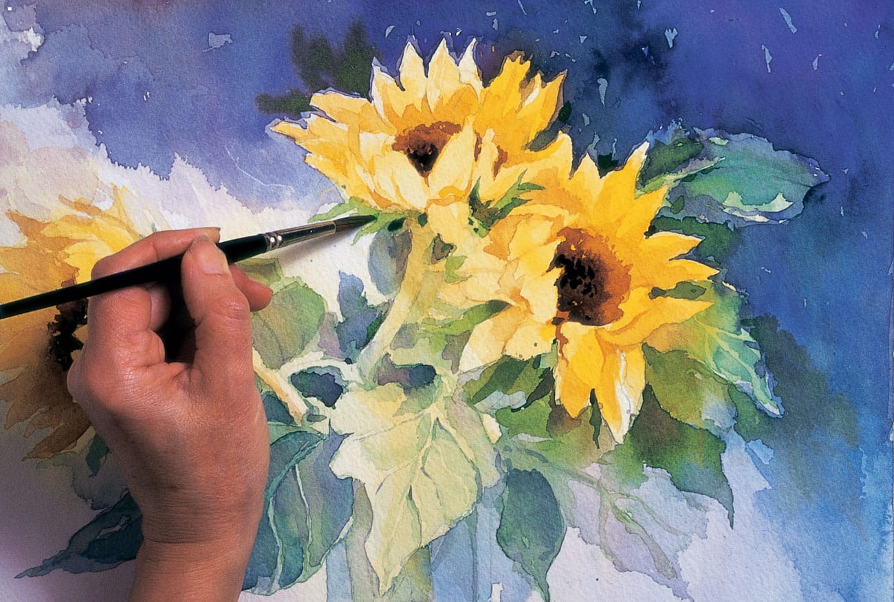 Thankfully when it comes to painting beautiful flowers in watercolor you dont - photo 10