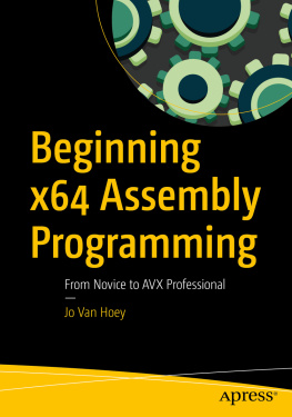 Hoey - Beginning x64 assembly programming: from novice to AVX professional