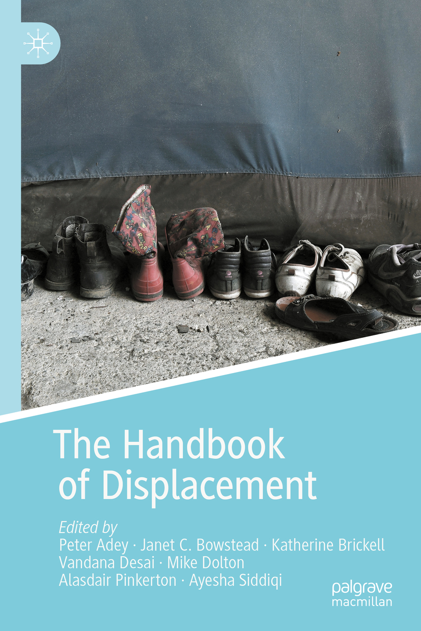 Book cover of The Handbook of Displacement Editors Peter Adey Janet C - photo 1