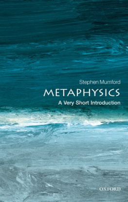 Oxford University Press. - Metaphysics: a very short introduction