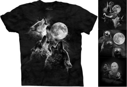 by t-shirt company The Mountain Top right a design featuring hippopotamus - photo 3