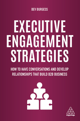 Burgess Bev - Executive Engagement Strategies