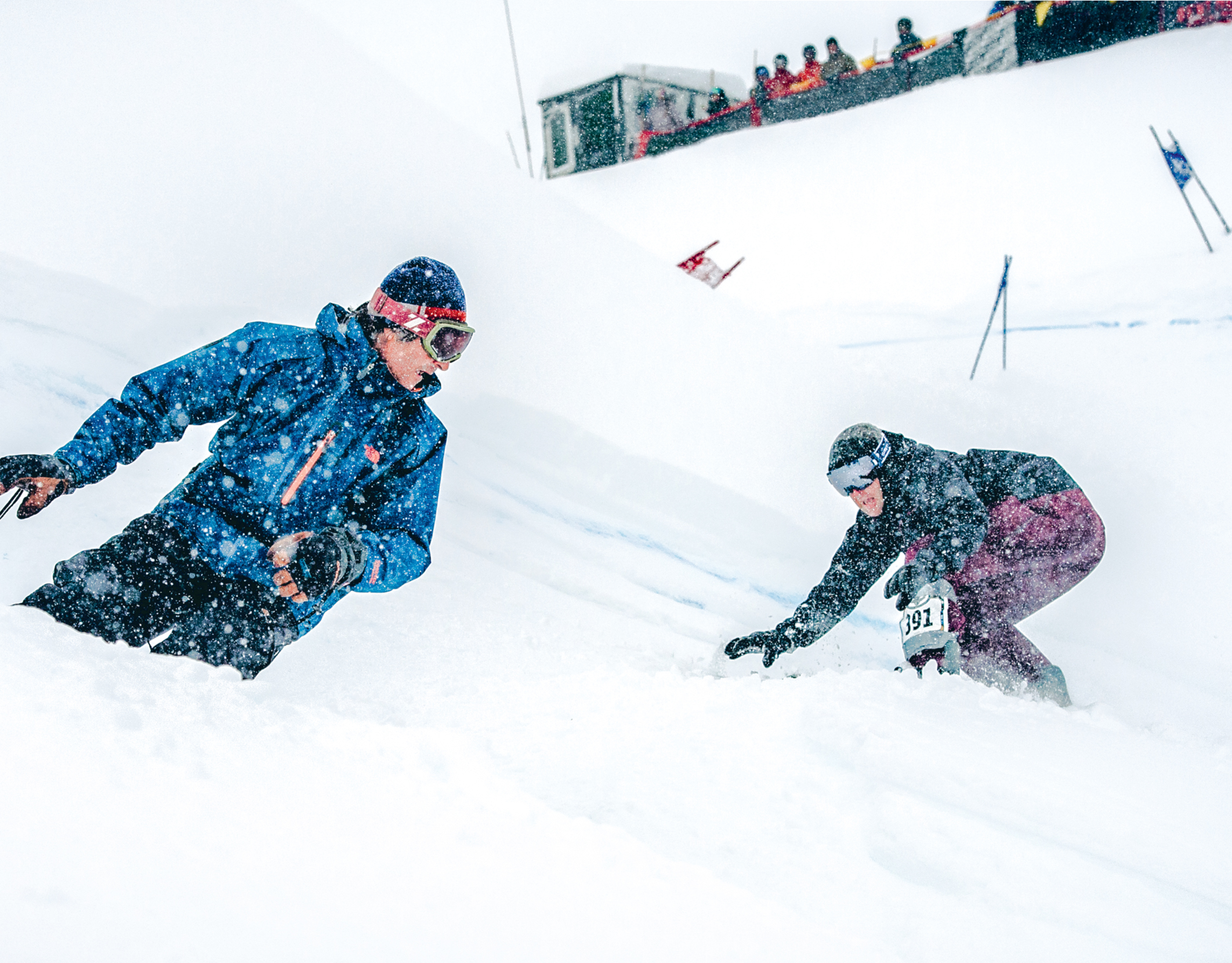 Following Tom Burt down the course at the 30th annual Mount Baker Legendary - photo 4