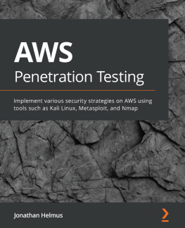 Jonathan Helmus - AWS Penetration Testing