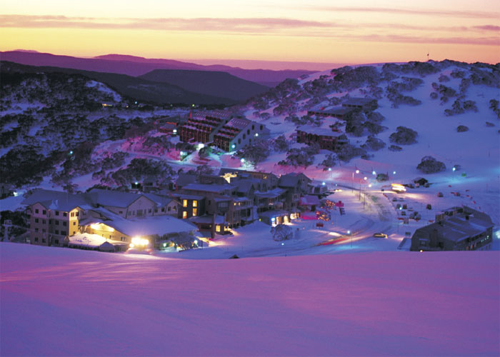 MOUNT HOTHAM AT SUNSET ALPINE NATIONAL PARK VICTORIA is possibly - photo 2