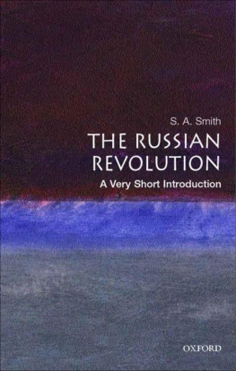 Smith - The Russian Revolution: a very short introduction