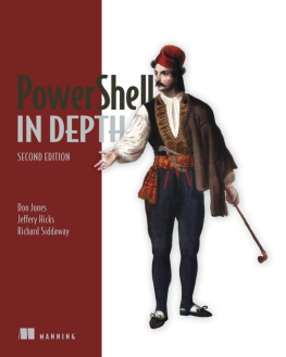 Jones Don - PowerShell in depth