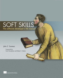 Sonmez - Manning Soft Skills, The Software Developers Life Manual