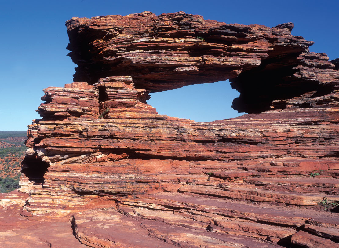 NATURES WINDOW KALBARRI NATIONAL PARK WESTERN AUSTRALIA is defined by its - photo 2