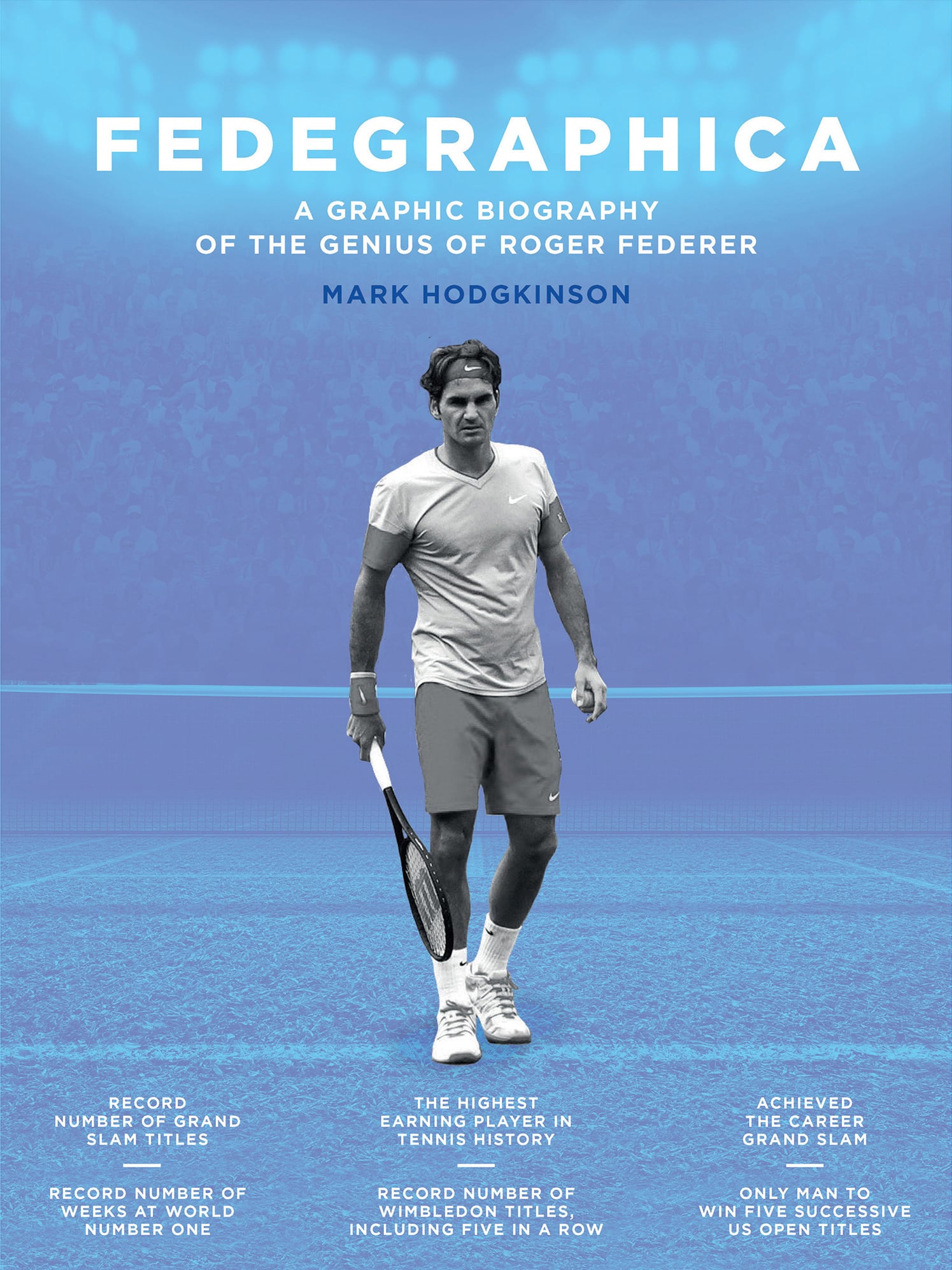 FEDEGRAPHICA A GRAPHIC BIOGRAPHY OF THE GENIUS OF ROGER FEDERER - photo 1