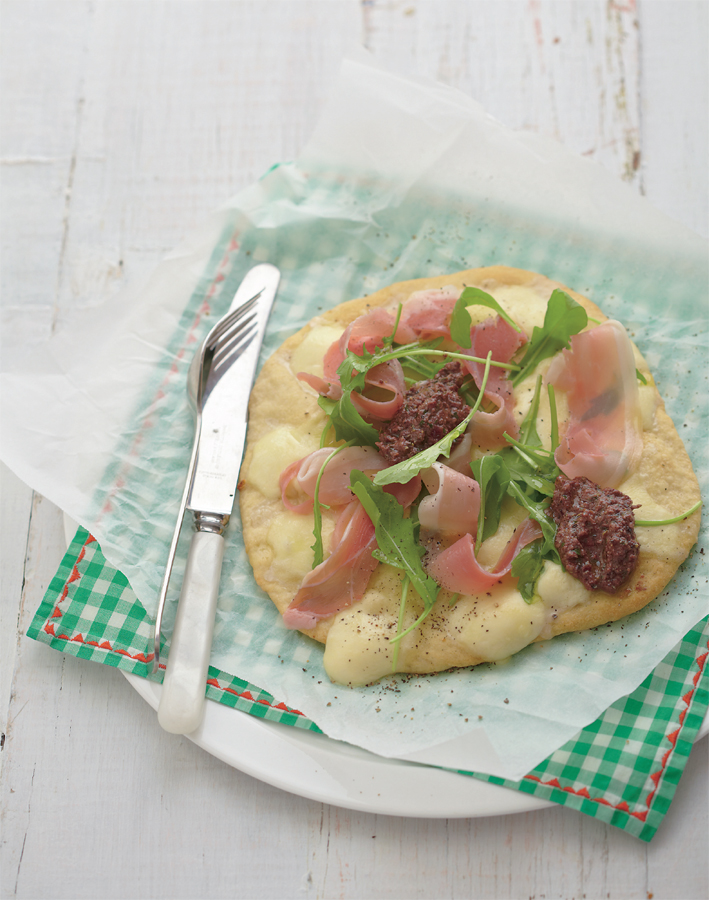 Prosciutto bocconcini e pizza con arucola Prosciutto bocconcini rocket - photo 19