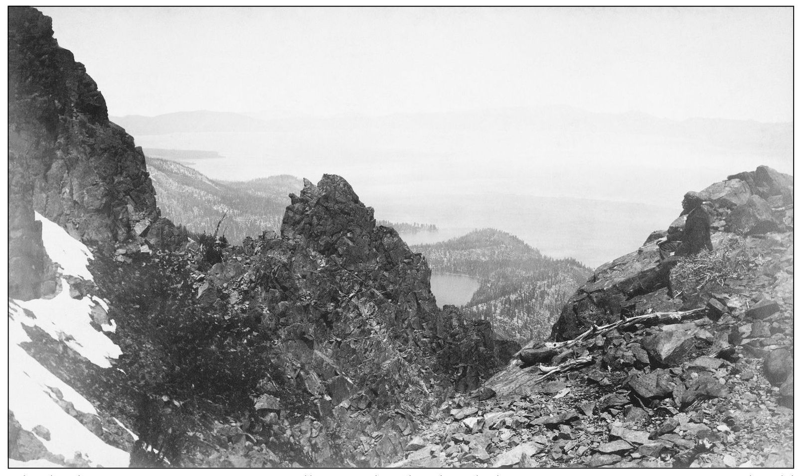 This birds eye view is from Mount Tallac a Tahoe landmark that every - photo 9