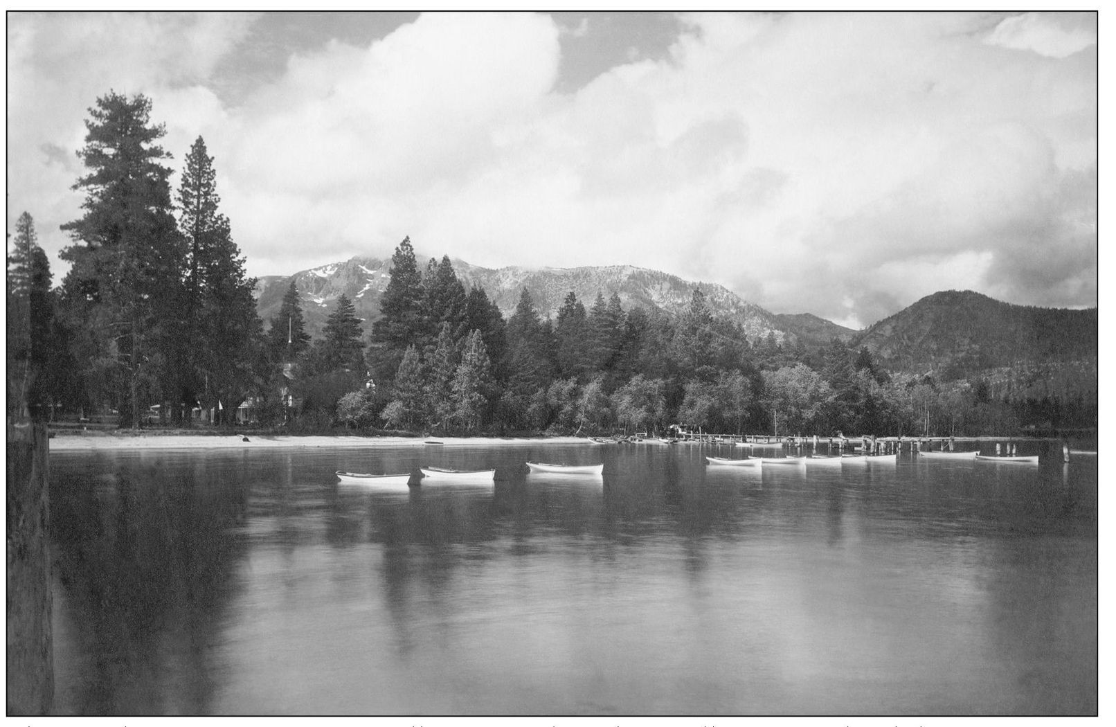 This is a distant view of Mount Tallac from Lake Tahoe Tallac is considered - photo 10