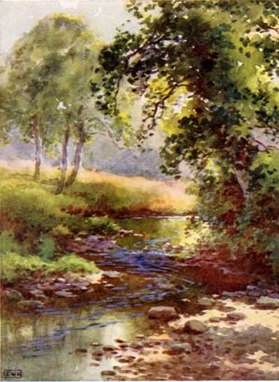 Painting by E W HaslehustTHE BROOK A DAY WITH THE POET TENNYSON LONDON - photo 2