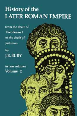 J. B. Bury History of the Later Roman Empire, Vol. 2