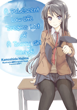 Hajime A Pubescent Low-Life Dreams Not of A Bunny Girl Senpai