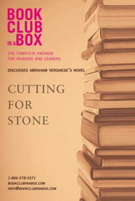 Herbert Bookclub-in-a-Box Discusses Abraham Vergheses Novel Cutting For Stone