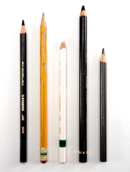 Pencils for sketching and journaling Stabilo Marks All B soft lead pencil - photo 4