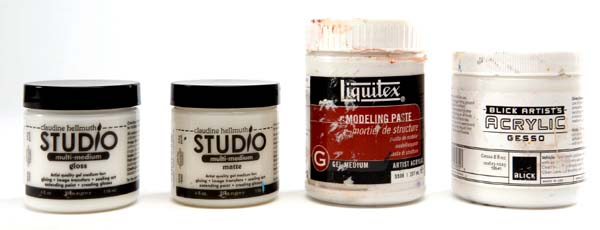 Gloss matte medium matte gel medium modeling paste gesso Gesso Gesso is - photo 6