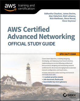 Chauhan Sidhartha - Aws Certified Advanced Networking Official Study Guide: Specialty Exam