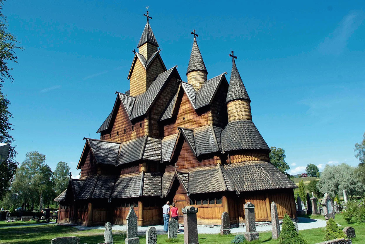 Top Attraction 1 Glyn GeninApa Publications Heddal Stave Church One of the - photo 5