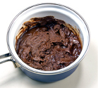 Seized chocolate is thick dull and grainy Stir in a small amount of warm - photo 6