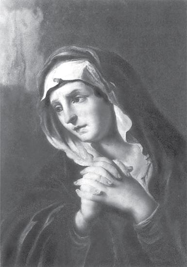 Mater Dolorosa pastel by Mother Teresa of St Augustine or Mother Henriette of - photo 5