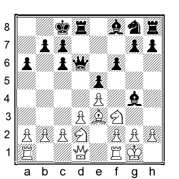 9 R b1 N e7 10b4 g5 Since White has not weakened his kingside structure in - photo 6