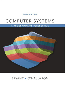Bryant Randal E - Computer Systems: A Programmers Perspective